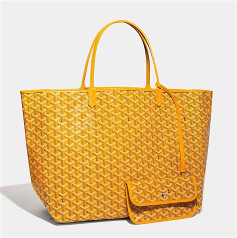 goyard ourse|yellow goyardine handbags.